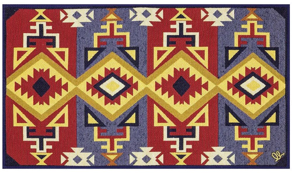 Χαλάκι Κουζίνας Kilim 001 50X140cm Mutli Sdim 50X140 Βαμβάκι