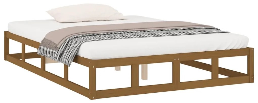 Πλαίσιο Κρεβατιού Μελί 120x190 εκ. Μασίφ Ξύλο Small Double 820834