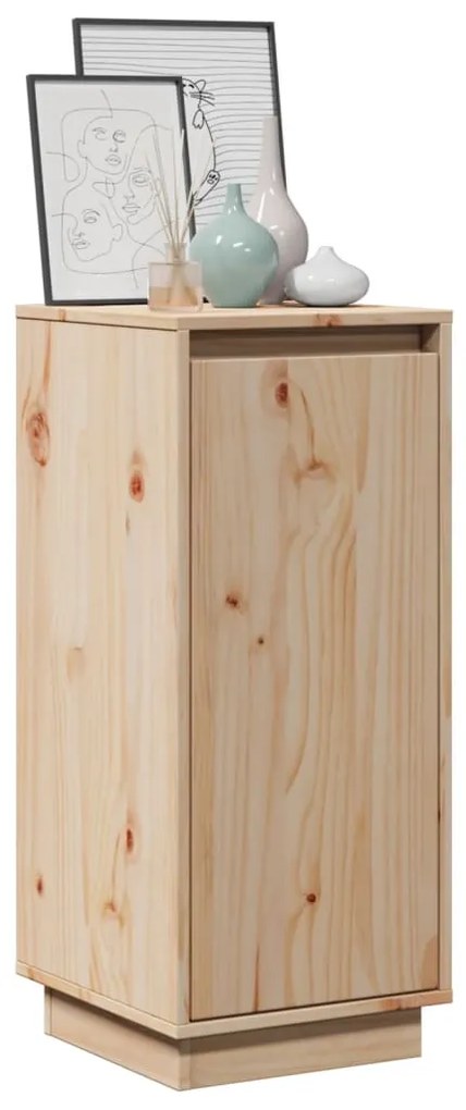 vidaXL Ντουλάπι 31,5 x 34 x 75 εκ. από Μασίφ Ξύλο Πεύκου