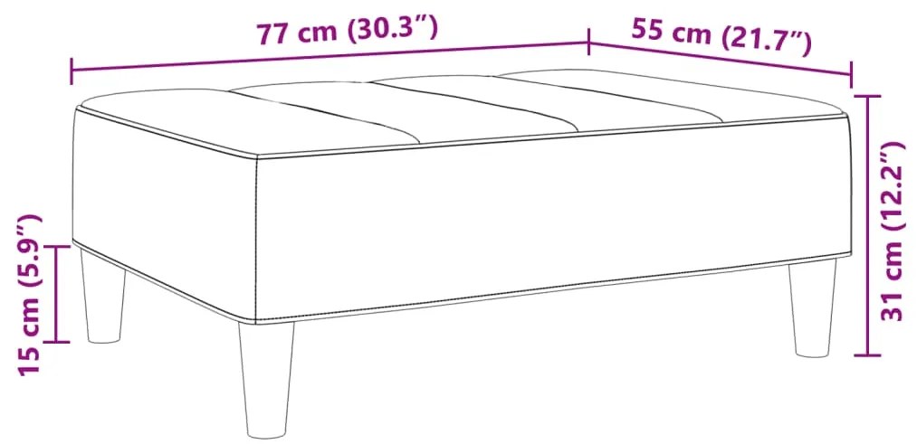 ΥΠΟΠΟΔΙΟ ΑΝΟΙΧΤΟ ΓΚΡΙ 77X55X31 ΕΚ. ΥΦΑΣΜΑΤΙΝΟ 4007389