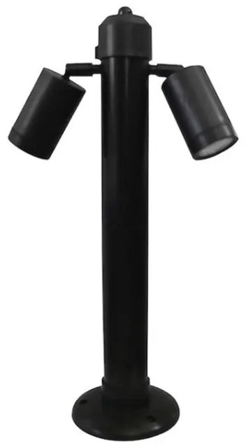 Φωτιστικό Κολώνα Εξωτερικού Χώρου Heronia 15-0063 Black