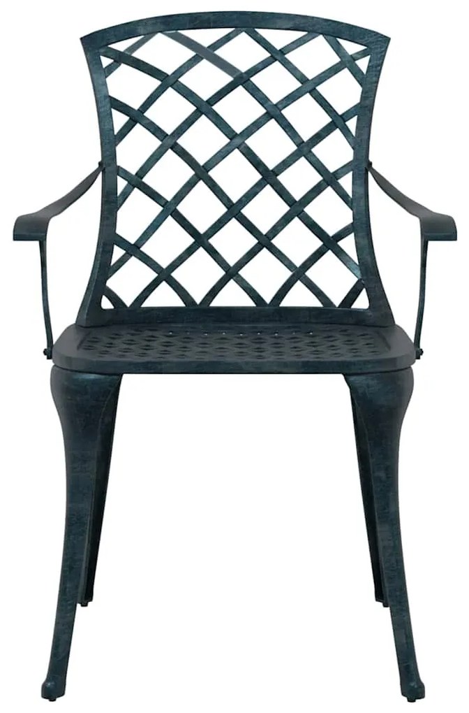vidaXL Καρέκλα Κήπου Πράσινο 61 x 60.5 x 93 εκ. Αλουμίνιο