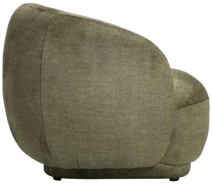 Πολυθρόνα Freya ύφασμα σε λαδί απόχρωση 93x87x76εκ 93x87x76 εκ.