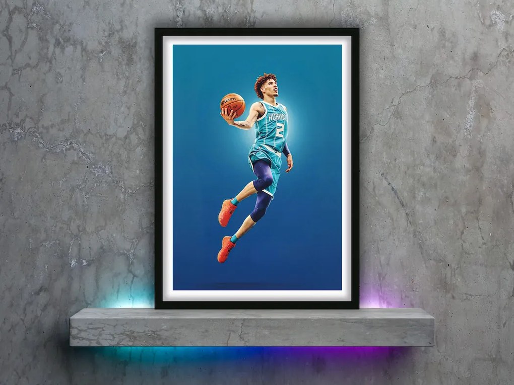 Πόστερ &amp; Κάδρο LaMelo Ball SNK207 21x30cm Εκτύπωση Πόστερ (χωρίς κάδρο)