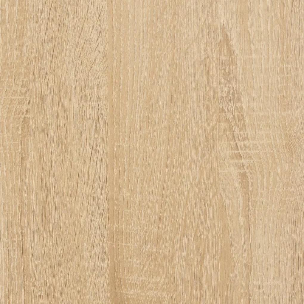 Ντουλάπι Sonoma δρυς34,5 x 32,5 x 180 εκ.από Επεξεργασμένο ξύλο - Καφέ