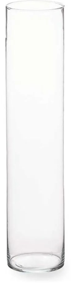 Βάζο 029.82163 Φ15x70cm Clear Γυαλί
