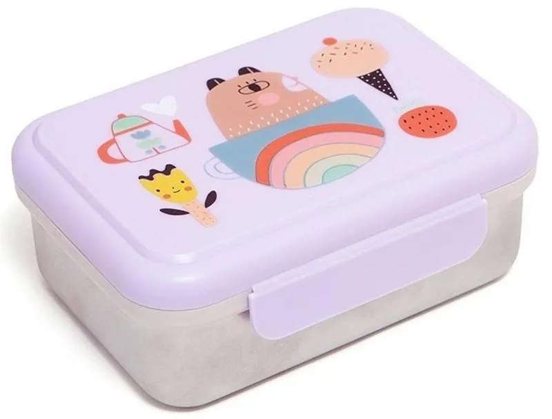 Φαγητοδοχείο (17x13x6.5) Petit Monkey Apple Of My Eye PTM-LB27