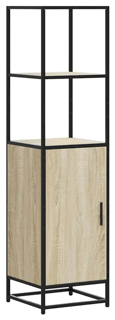 vidaXL Highboard Sonoma Oak Κατασκευασμένο ξύλο και μέταλλο