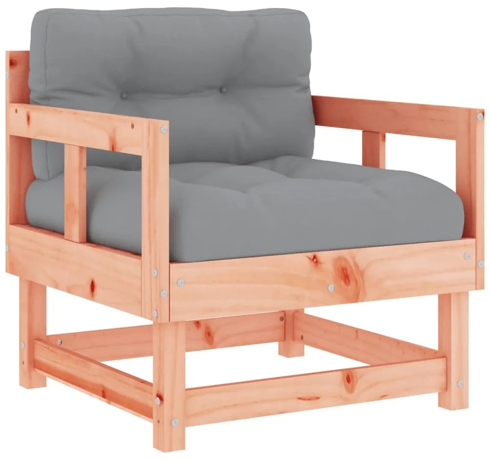 vidaXL Σαλόνι Κήπου Σετ 7 Τεμαχίων Μασίφ Ψευδοτσούγκας με Μαξιλάρια