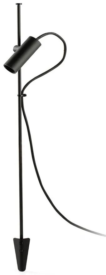 Φωτιστικό Δαπέδου Καρφωτό Clap S630 75708-233DR Led 6W 3000K 38º 524lm Black Faro Barcelona