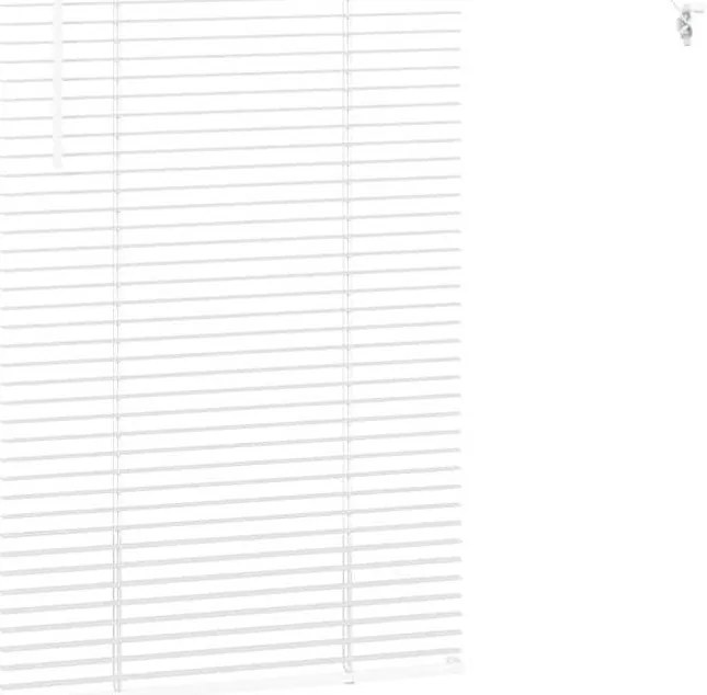 vidaXL Ρολό Παραθύρου με κουρτίνες Λευκό Αλουμίνιο
