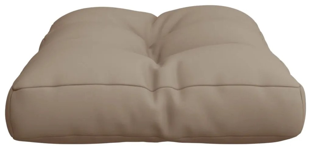 vidaXL Μαξιλάρι Παλέτας Taupe 60 x 40 x 12 εκ. Υφασμάτινο