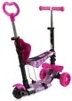 Παιδικό πατίνι Draxter Plus Scooter με κάθισμα και χειρολαβή γονέα Pink 10390140021 Lorelli