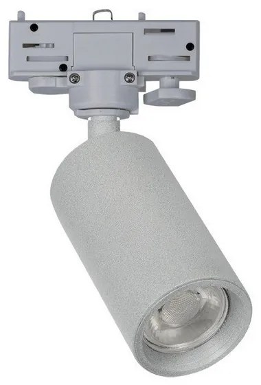 Σποτ Μαγνητικής Ράγας Lape VK/04350G/TR/G 3-phase GU10/PAR16 max 12W Led L11cm IP20 Grey VKLed