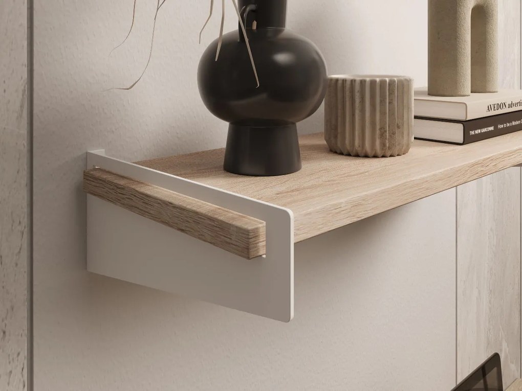 Ράφι Loft-Leuko-Kafe