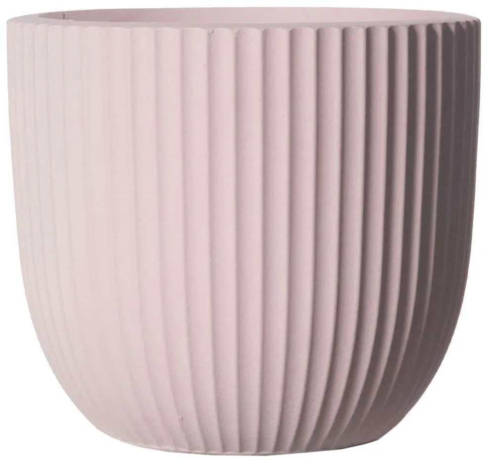 Κασπώ Πήλινο Stripe C-3270-8 41x41x37cm Pink Supergreens Clay