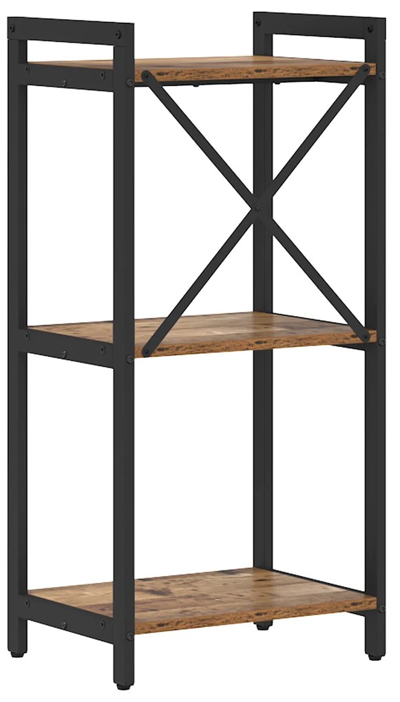 vidaXL Βιβλιοθήκη Παλαιό ξύλο 40 x 30 x 83 εκ Επεξεργασμένο ξύλο