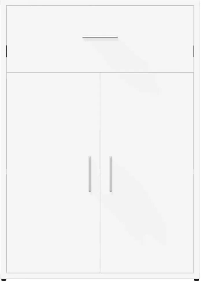 vidaXL Βοηθητικό Ντουλάπι Λευκό 60x30x84 εκ. από Επεξεργασμένο Ξύλο