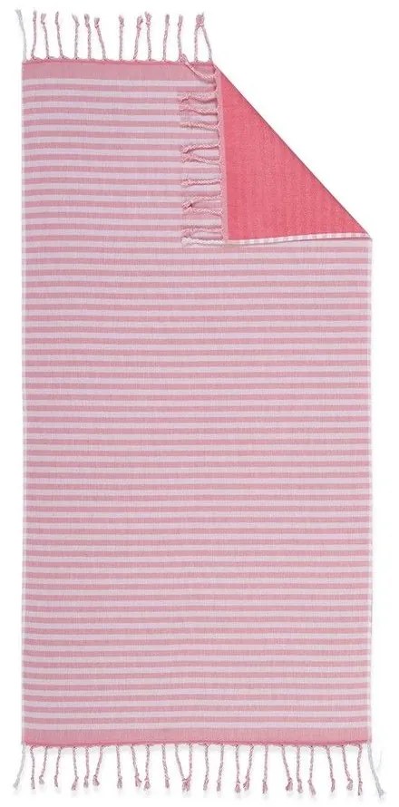 Πετσέτα Θαλάσσης Παιδική Sweet Line Coral Nef-Nef Θαλάσσης 70x120cm 100% Cotton