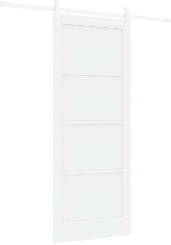 vidaXL Συρόμενη Πόρτα Άλλο ORKDAL Λευκό 83 x 202 εκ.
