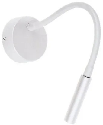Απλίκα reading light LED Ivor σε μαύρο και λευκό Viokef 4176001 Λευκό
