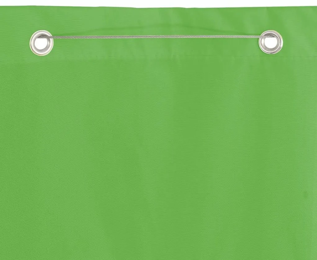 Διαχωριστικό Βεράντας Ανοιχτό Πράσινο 120x240 εκ. Ύφασμα Oxford - Πράσινο