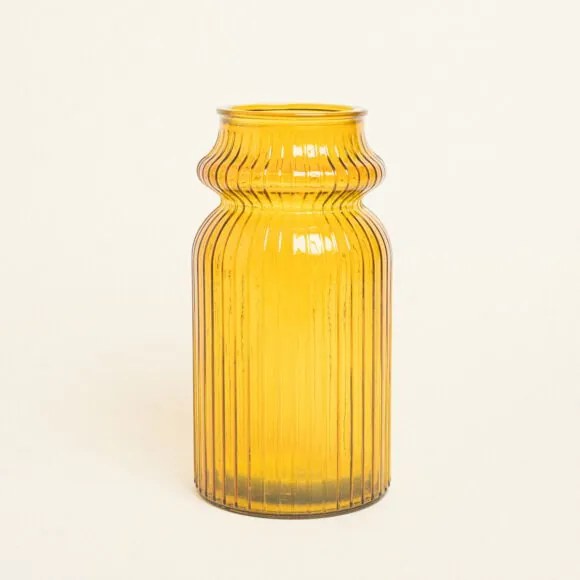 Beauty Home Γυάλινο Βάζο Ίριδα 28 CM