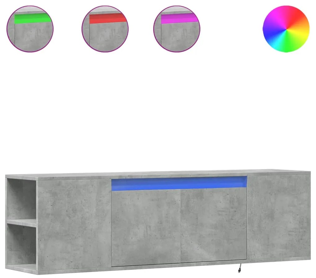 ΈΠΙΠΛΟ ΤΗΛΕΟΡΑΣΗΣ ΜΕ LED ΓΚΡΙ ΣΚΥΡΟΔΕΜΑΤΟΣ 135X31X39,5 ΕΚ. 852386