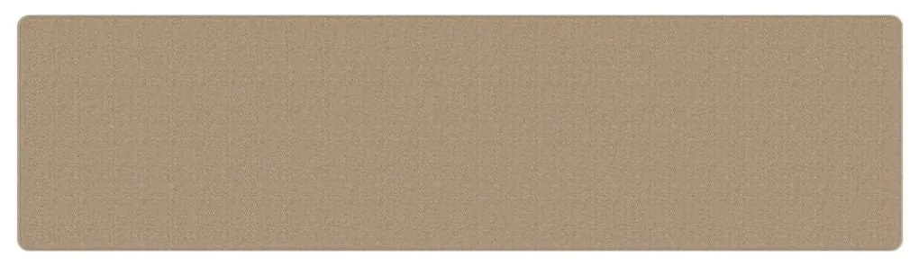 vidaXL Χαλί Διάδρομος Εμφάνιση Σιζάλ Χρώμα Άμμου 80 x 300 εκ.