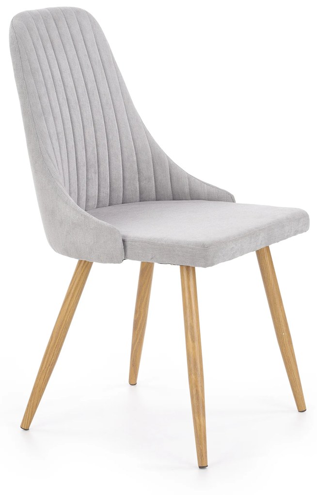 K285 chair, color: light grey DIOMMI V-CH-K/285-KR-J.POPIEL DIOMMI-60-20995