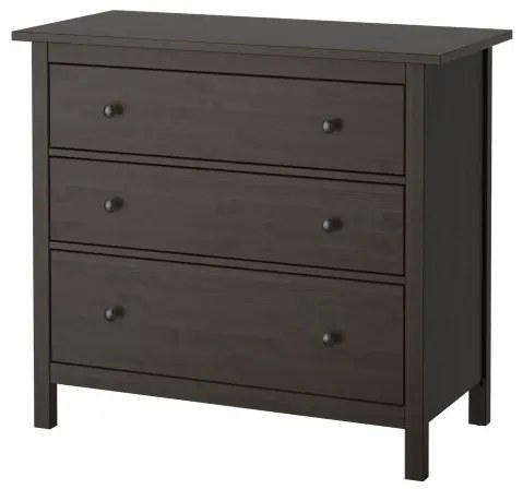 HEMNES συρταριέρα με 3 συρτάρια 804.247.50