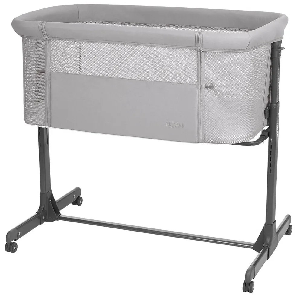 Λίκνο (0-6 Μηνών/Έως 9kg) Kikka Boo Noah Light Grey 2025
