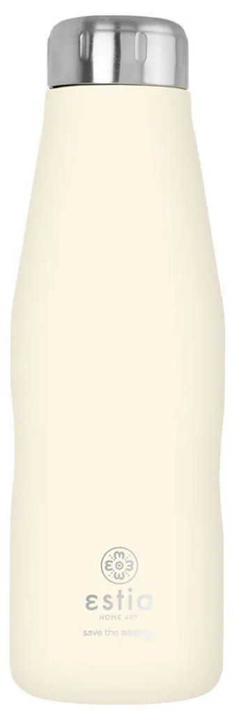 Μπουκάλι Θερμός 500ml Estia Save The Aegean Lily White 01-23430