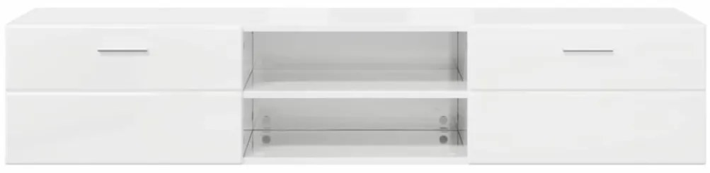 vidaXL Ντουλάπι TV με συρτάρι Γκρι σκυροδέματος 150 x 39 x 30 εκ