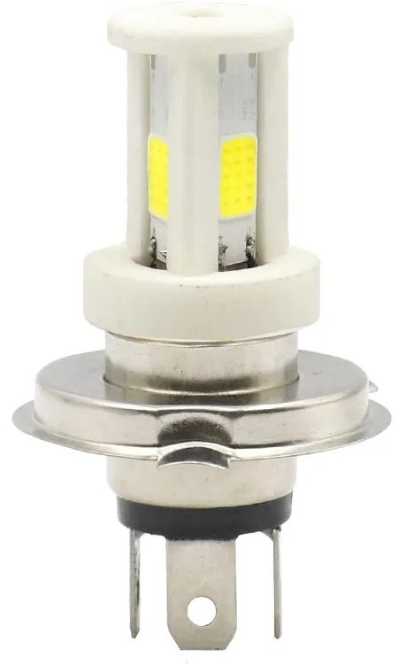 LED Λάμπα Μηχανής H4 12V - 24V Ψυχρό Λευκό XM-20