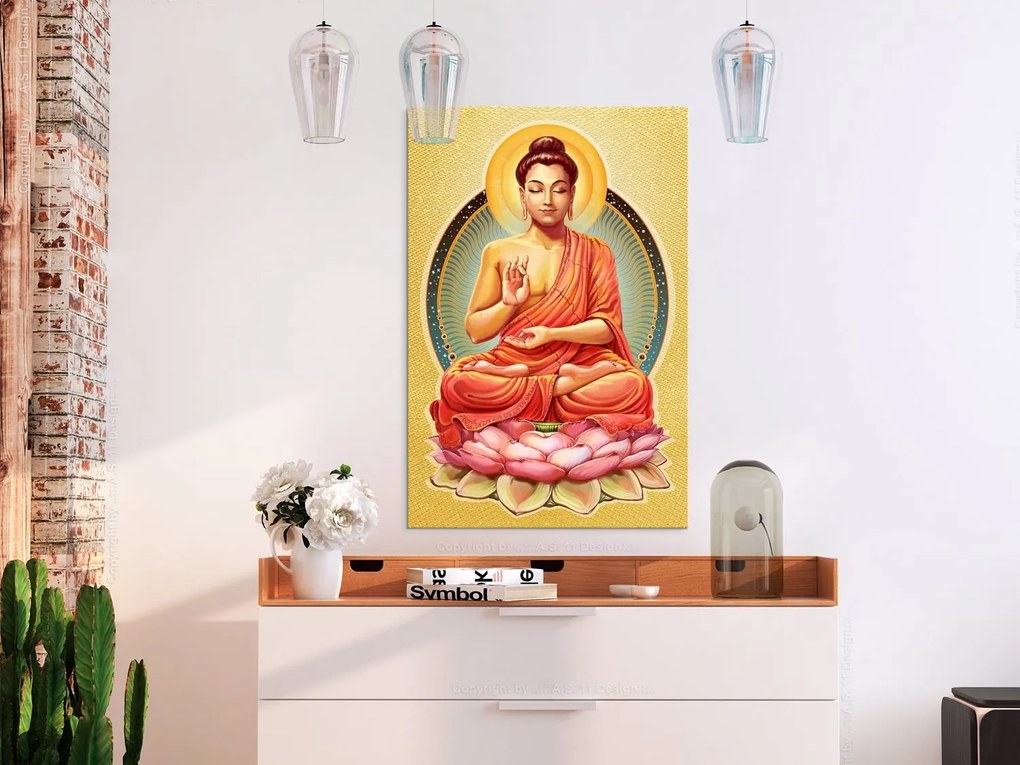 Πίνακας - Peace of Buddha (1 Part) Vertical 60x90