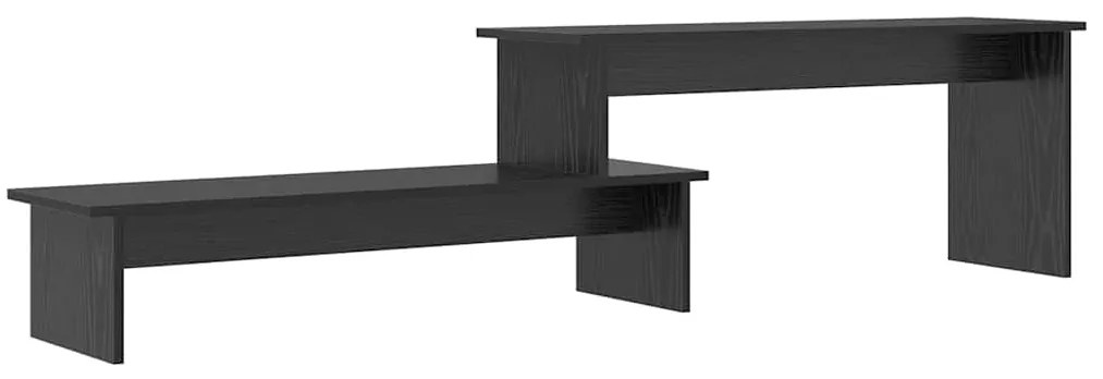 vidaXL Ντουλάπι TV Μαύρη δρυς 180 x 30 x 43 εκ. Επεξεργασμένο ξύλο