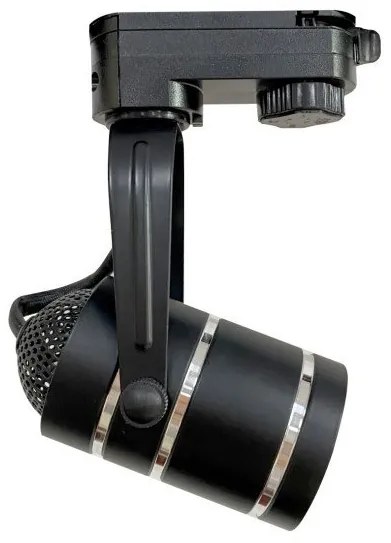 Σποτ Φωτιστικό Ράγας 15x9,8 GU10 10W IP20 Spotlight-6471-Μαύρο 6471