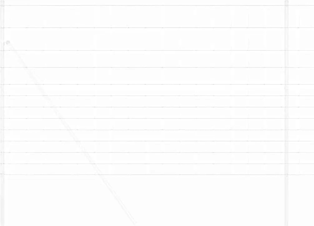 vidaXL Περίφραξη αγρού Ασημί