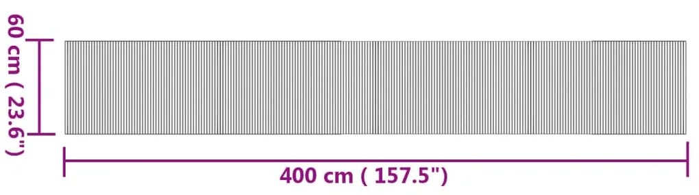 ΧΑΛΙ ΟΡΘΟΓΩΝΙΟ ΦΥΣΙΚΟ 60 X 400 ΕΚ. ΜΠΑΜΠΟΥ 376727