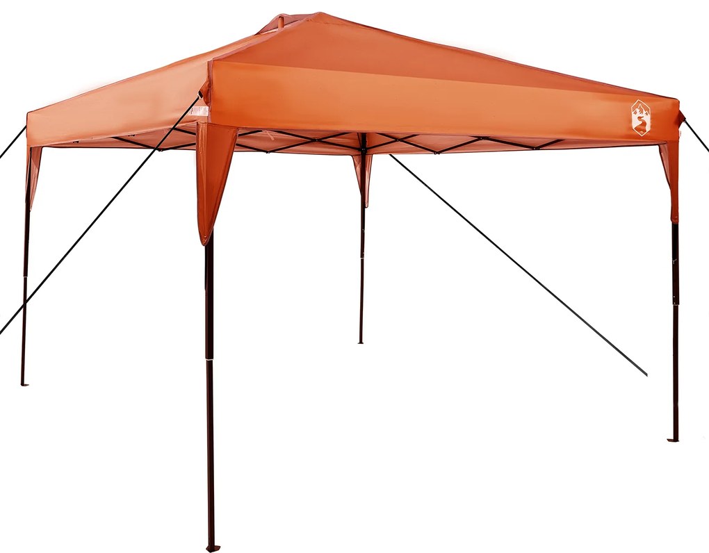 vidaXL Σκηνή Σκίασης Πορτοκαλί 300 x 300 x 227 / 236 / 245 εκ