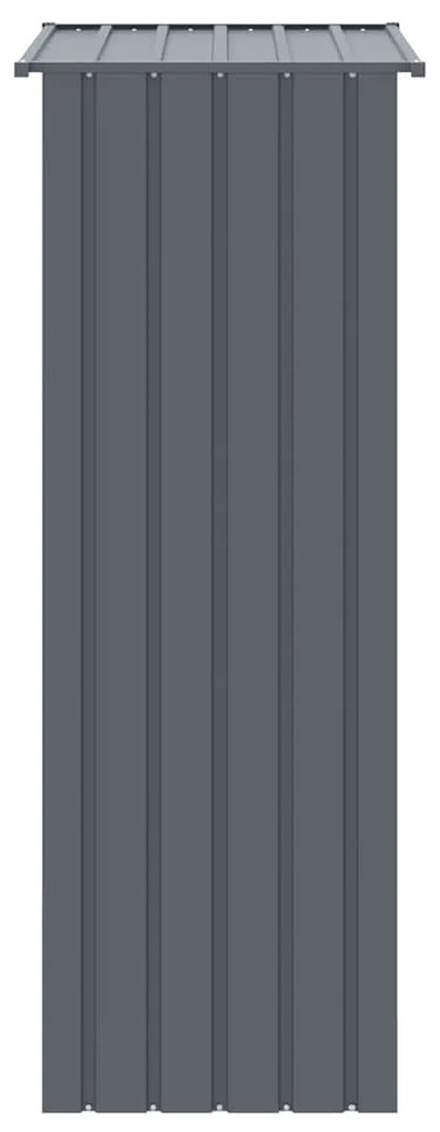 vidaXL Κλουβί Πουλιών Ανθρακί 215x78x200 εκ. από Γαλβανισμένο Χάλυβα