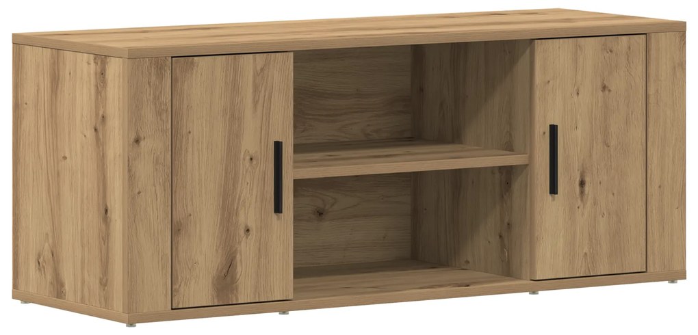 vidaXL Κονσόλα τηλεόρασης Artisan Oak 100x35x40 εκ. Κατασκευασμένη από MDF