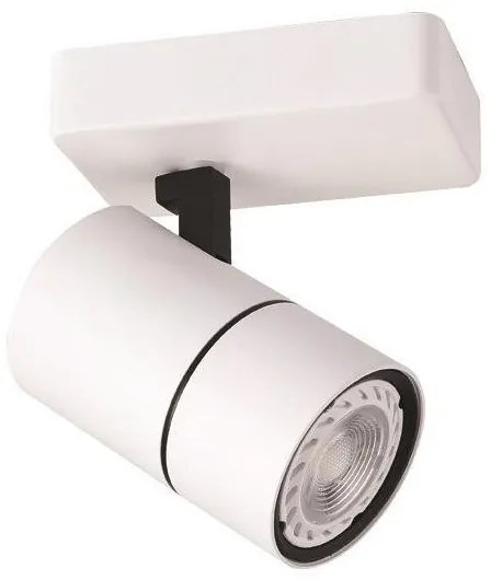 Σποτ Φωτιστικό Οροφής Λευκό-Μαύρο 145-25006 Eurolamp-145-25006-Μαύρο-Λευκό 145-25006