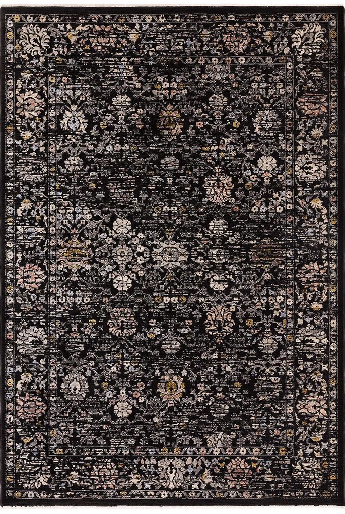 Χαλί Sovereign Vintage Floral Black Asiatic London 200X290cm