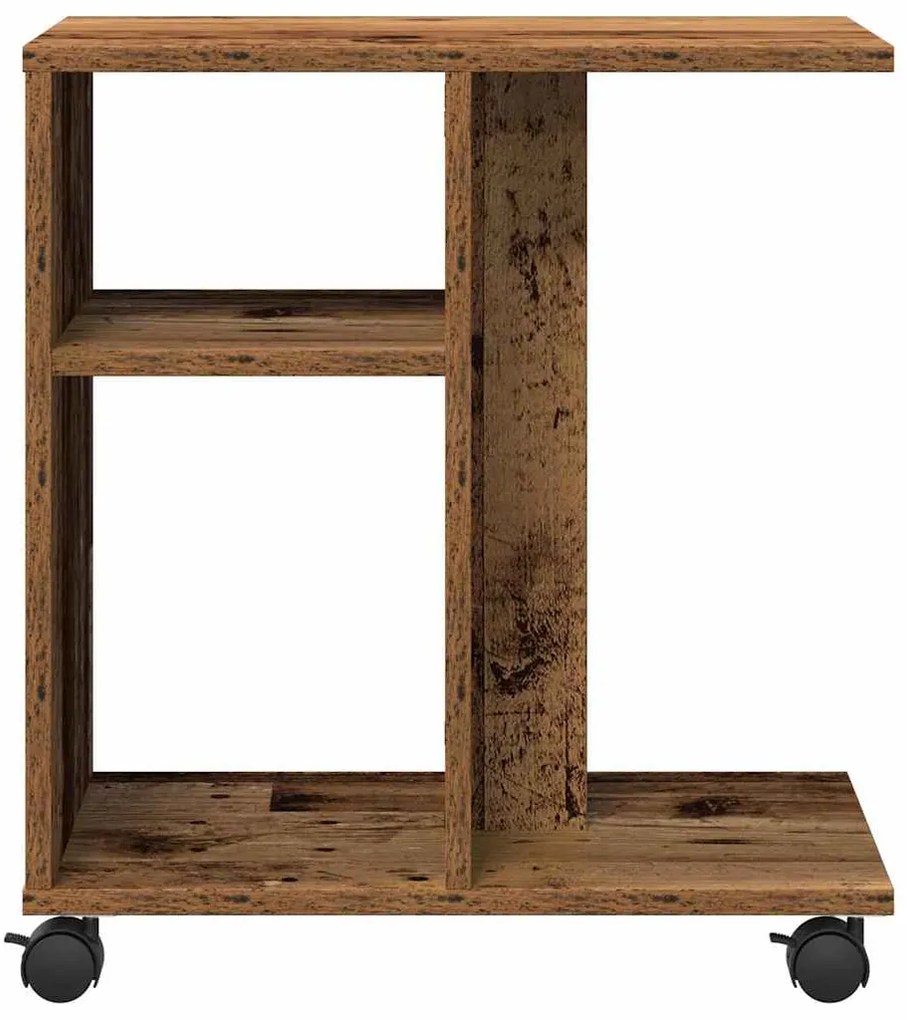 vidaXL Κοντρόλ Τραπέζι Παλαιό ξύλο 50 x 30 x 55 εκ. Επεξεργασμένο ξύλο