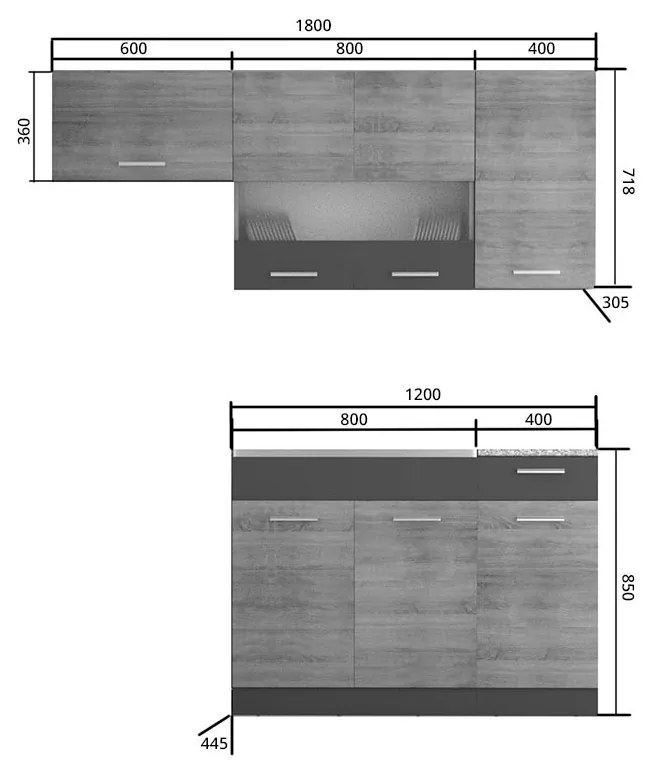 ALINA SET 3 (ΜΕ ΔΥΝΑΤΟΤΗΤΑ ΕΠΕΚΤΑΣΗΣ) ΣΟΝΟΜΑ-ΜΟΚΚΑ ΣΕΤ 5 ΚΟΥΤΙΩΝ (3 ΤΡΕΧ. ΜΕΤΡΑ)