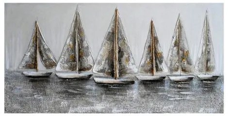 ΠΙΝΑΚΑΣ ΣΕ ΚΑΜΒΑ Fylliana FL0621 ΜΠΕΖ-ΚΑΦΕ 120x3x60εκ 108-225-075
