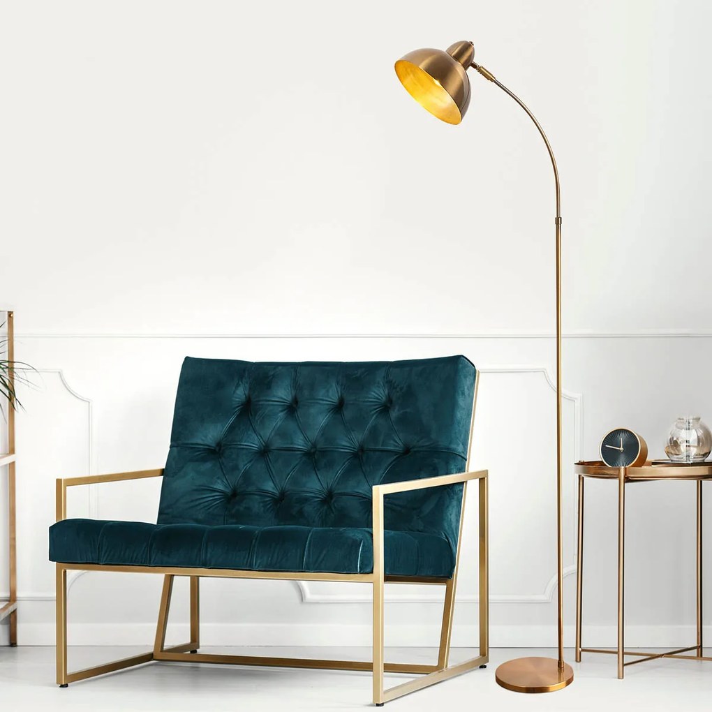 Φωτιστικό Δαπέδου A-G Varzan 942FLG1505 Gold
