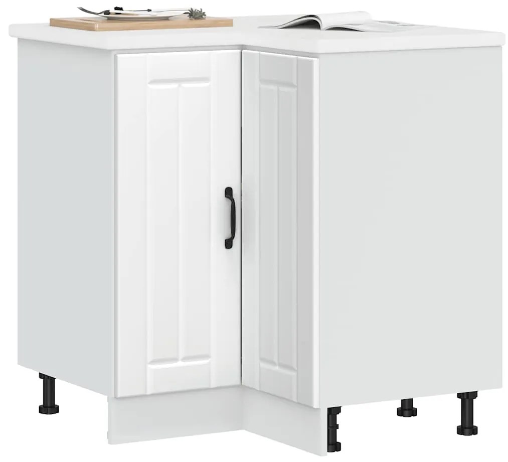 Γωνιακό ντουλάπι βάσης κουζίνας "Lucca" Λευκό